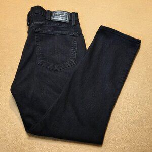 Men's W38 x L29 Black Denim Signature by Levi Strauss & Co. Straight Leg (JN103)